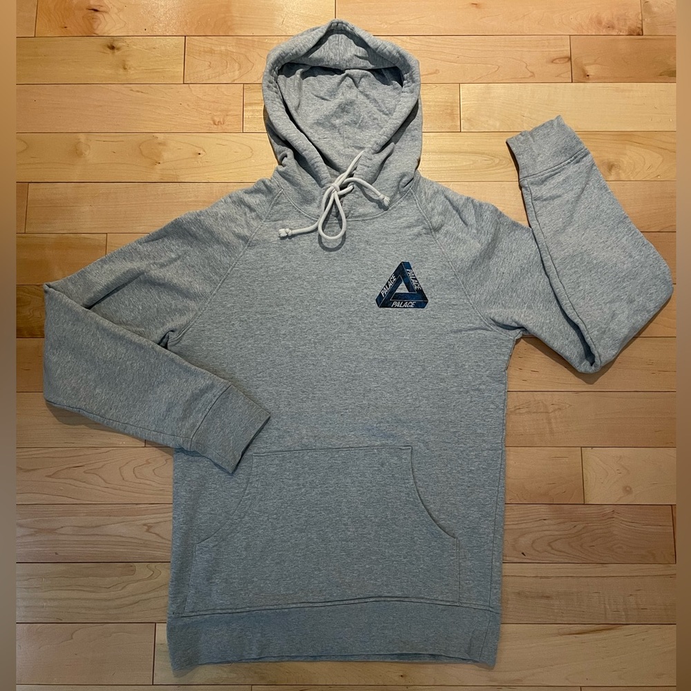 PALACE TRI-FERG HEATHER GREY HOODIE!!! MEDIUM 2015/2016